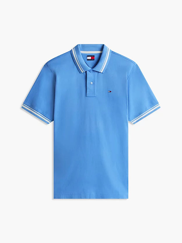 Flag Regular Fit Tipped Polo Shirt