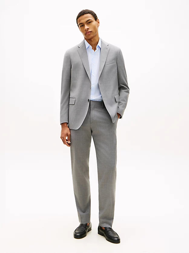 Regular Fit Wool Blend Suit