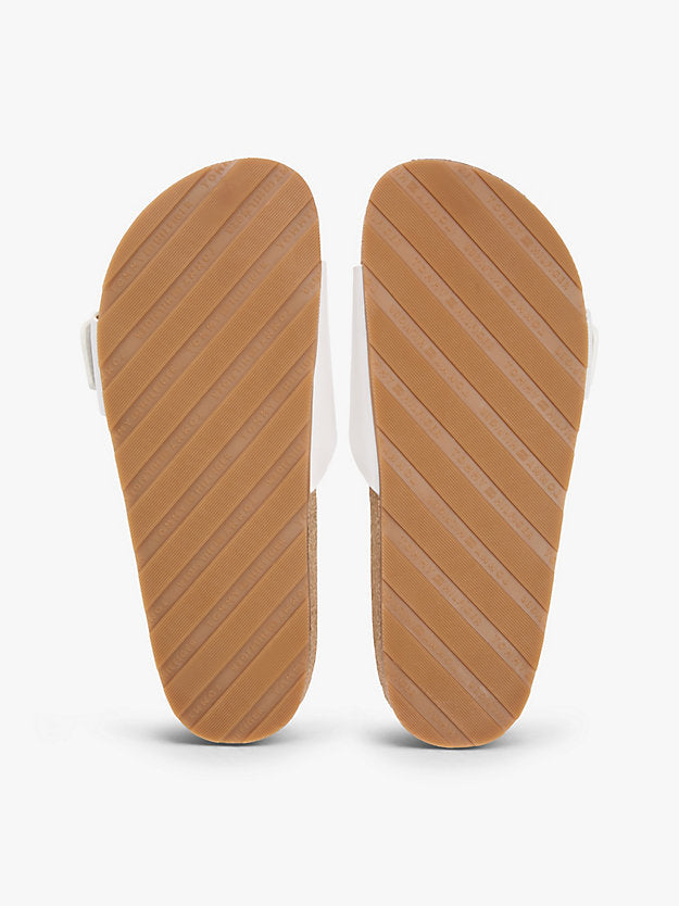 Cork Footbed Slip-On Sandals