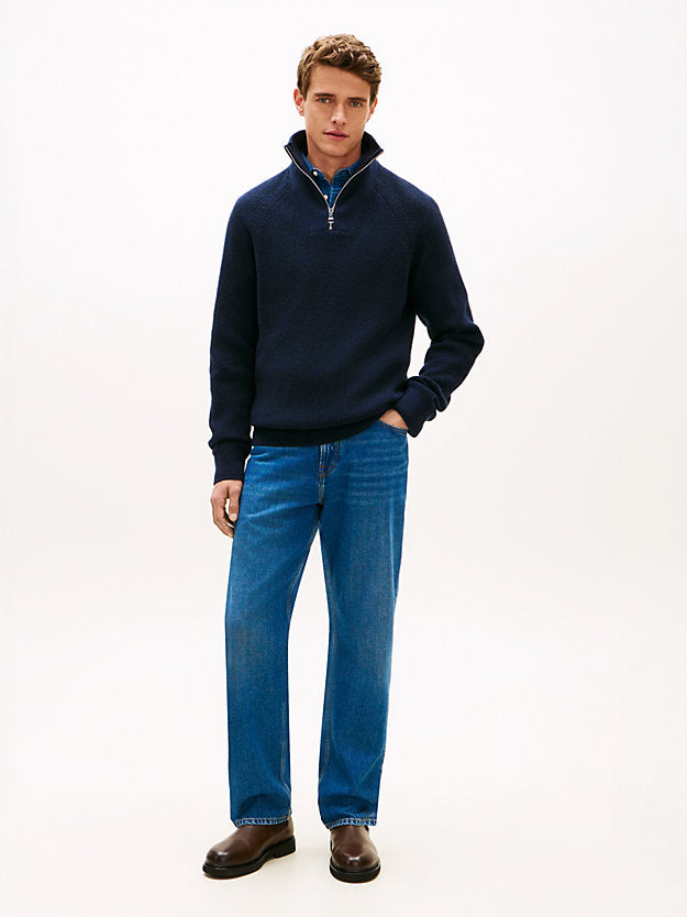 Fisherman Rib-Knit Relaxed Jumper WiWool