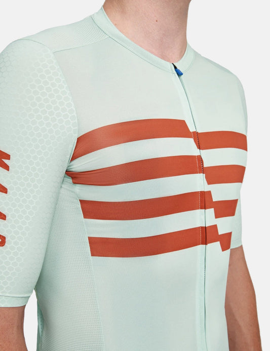 Emblem Pro Hex Jersey (Recycled) - Spearmint Green