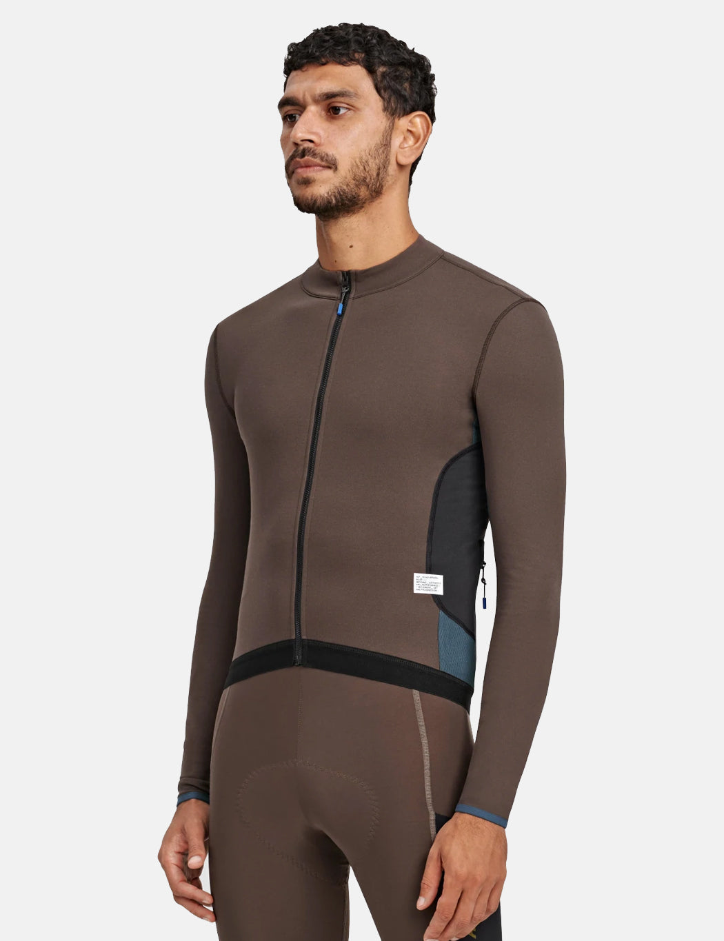 Alt_Road LS Jersey - Coffee Brown