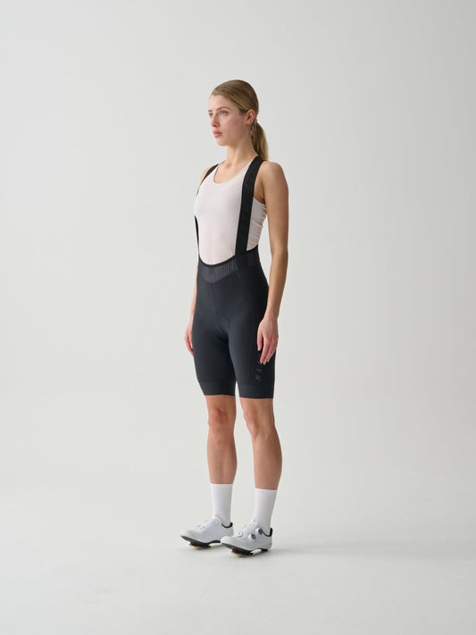 Women's Team Bib Evo - Black/Black