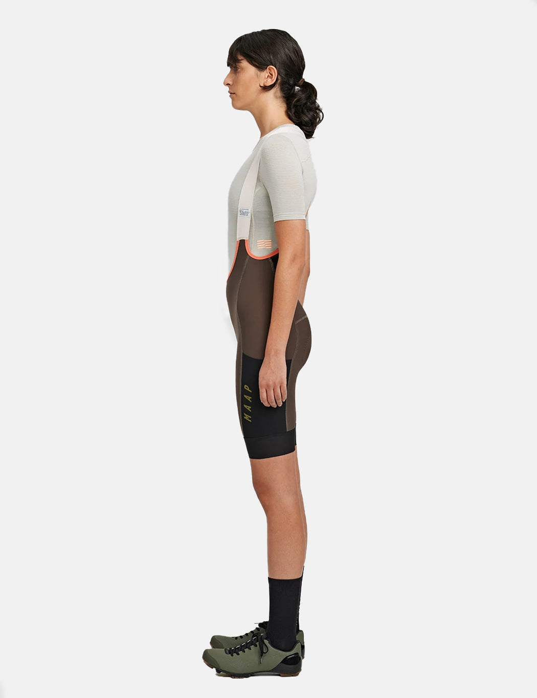 Women's Alt_Road Cargo Bib - Coffee Brown