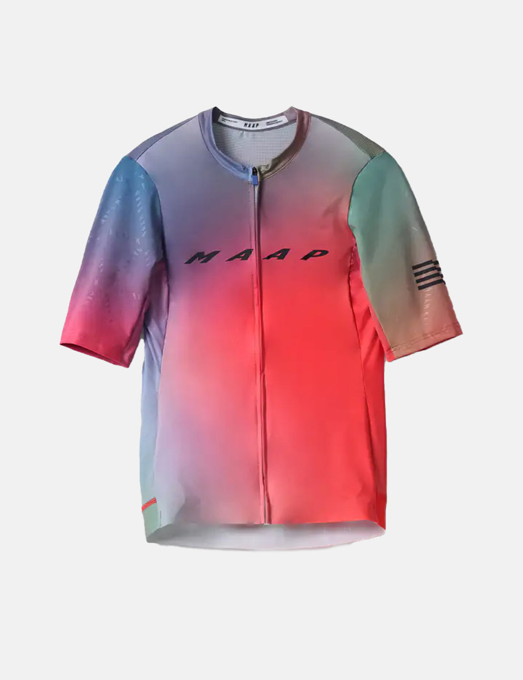 Womens Blurred Out Pro Hex Jersey 2.0 - Red Mix