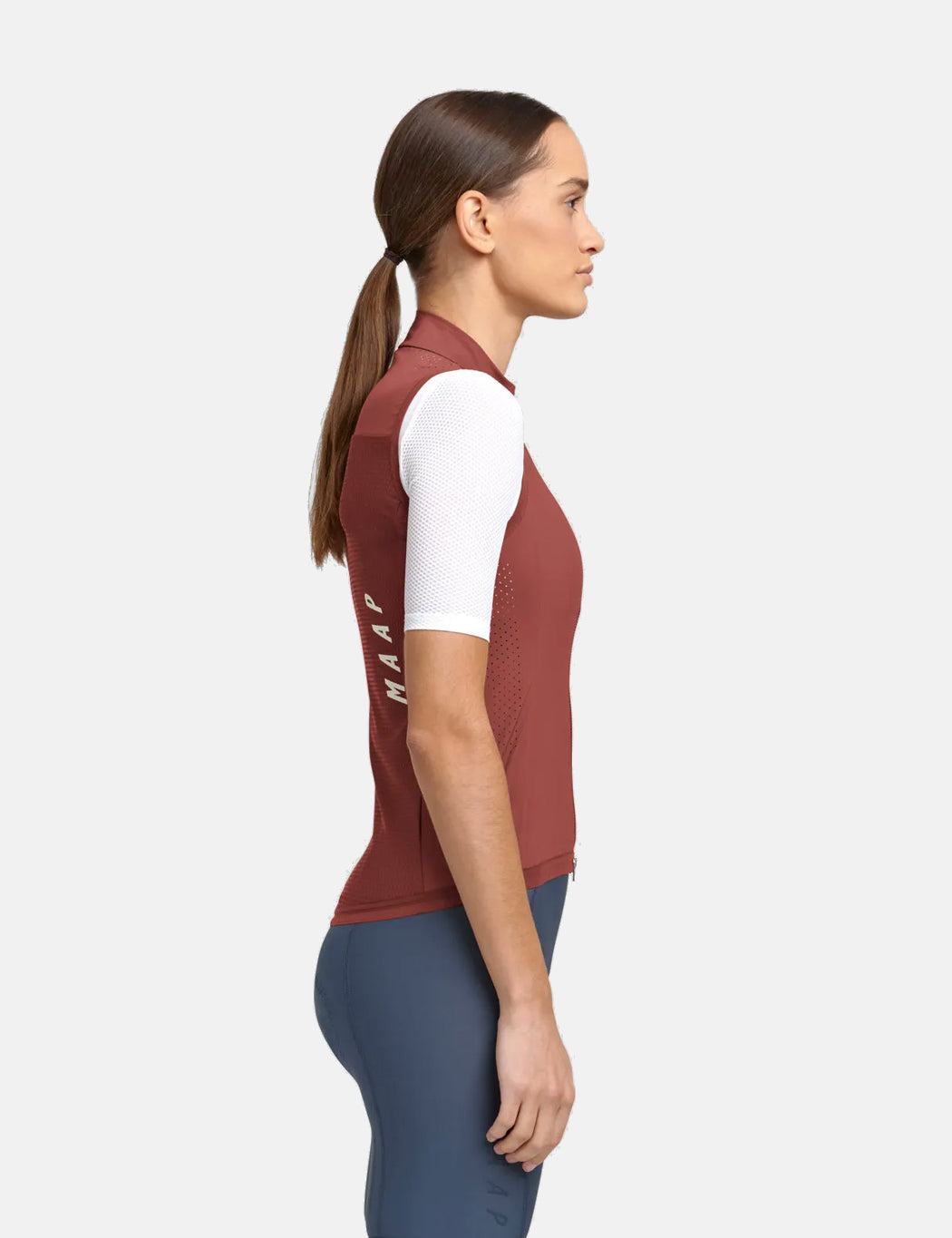 Women's Draft Team Vest - Henna Red