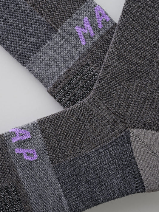 Alt_Road Merino Sock - Monolith