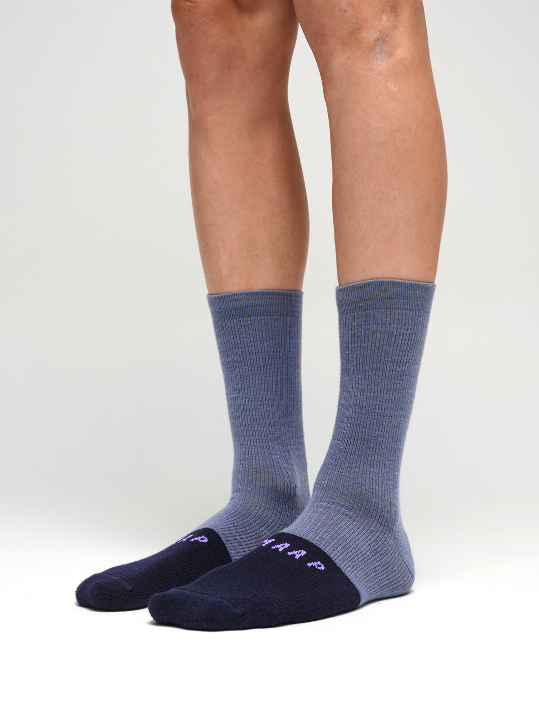 Division Merino Sock - Galaxy Blue