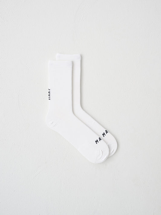 Essentials Print Socks - White