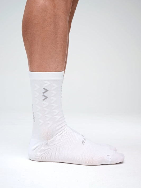 Aero Knit Sock - White
