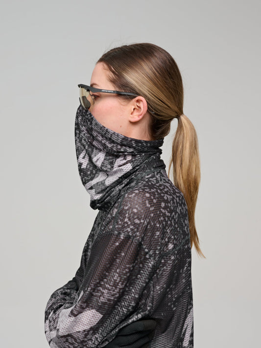 Alt_Road Air Mesh Neck Screen - Silver/Black