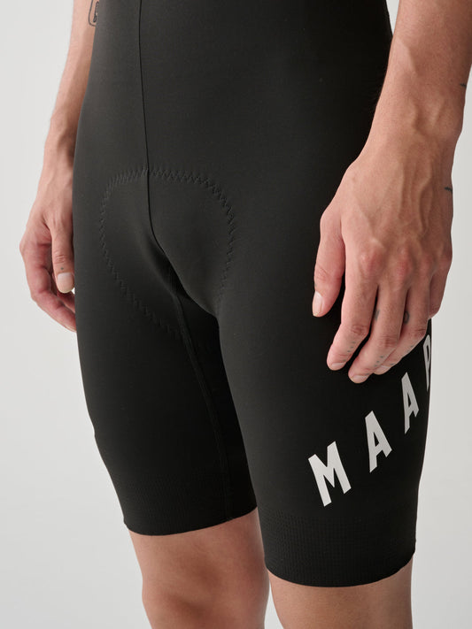 Apex Aeon Bib Short - Black White