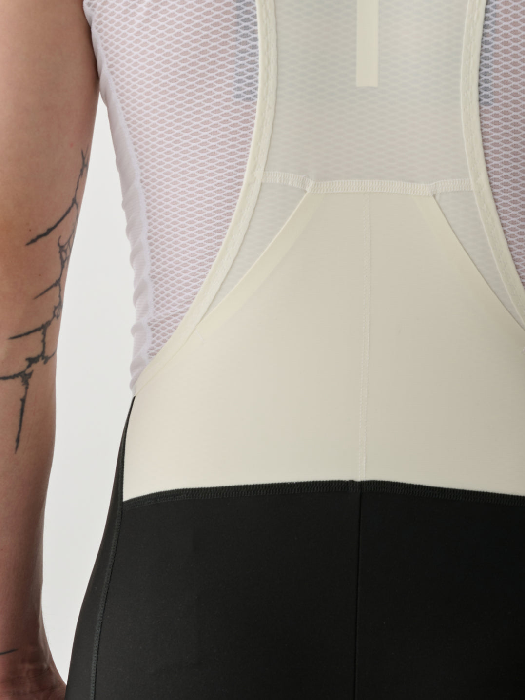 Apex Aeon Bib Short - Black White