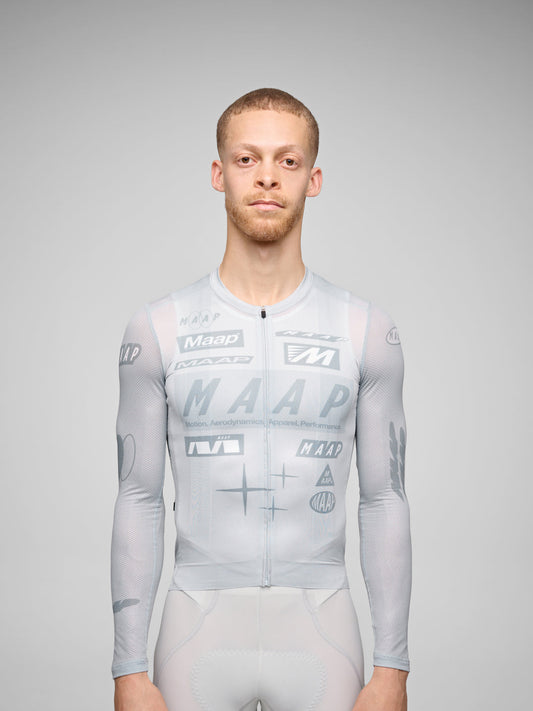 Drome Pro Air LS Jersey 3.0 - Ice Gray