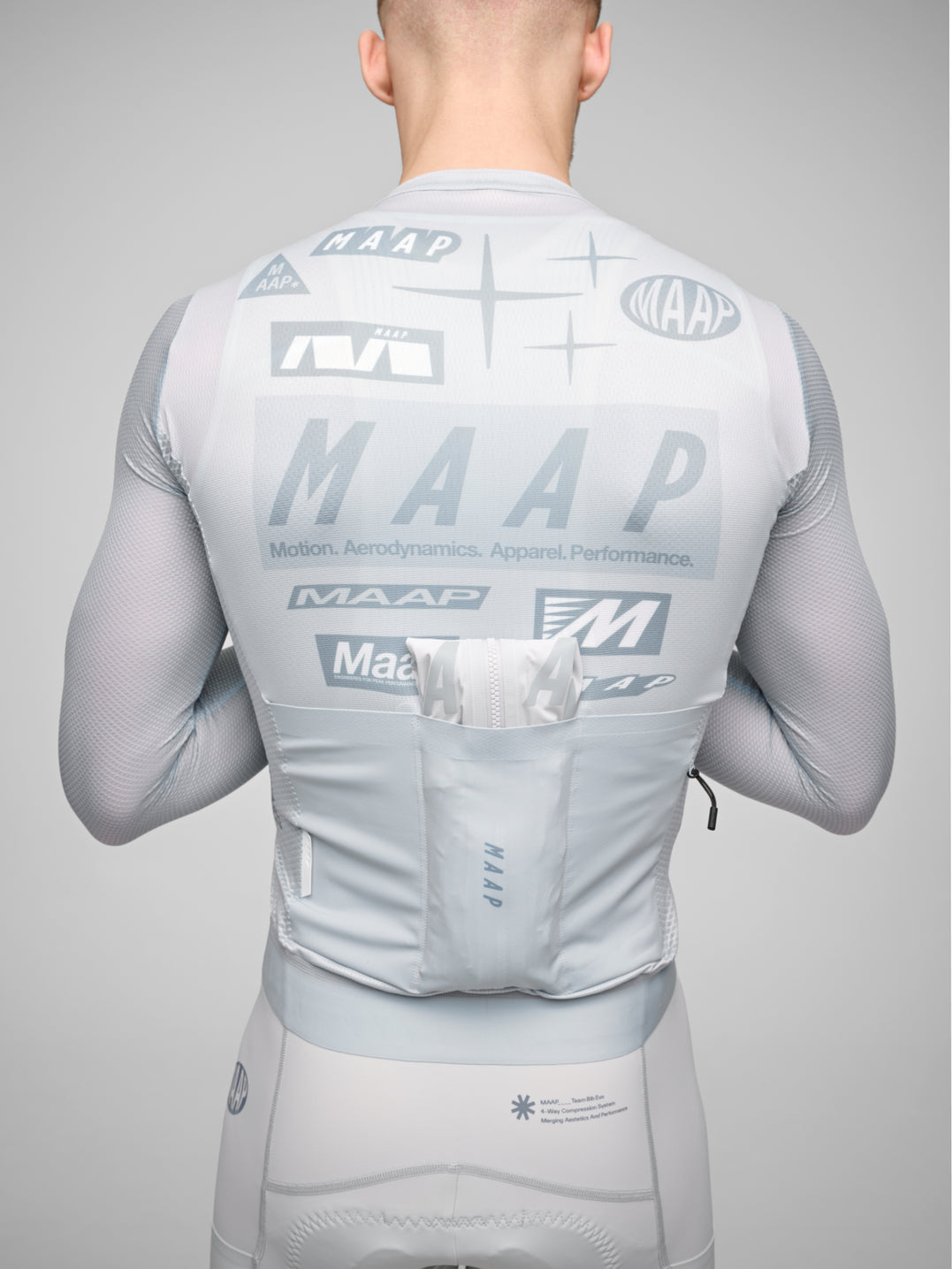 Drome Pro Air LS Jersey 3.0 - Ice Gray