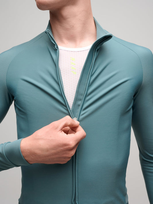 Apex Aeon Thermal LS Jersey - Atlantic