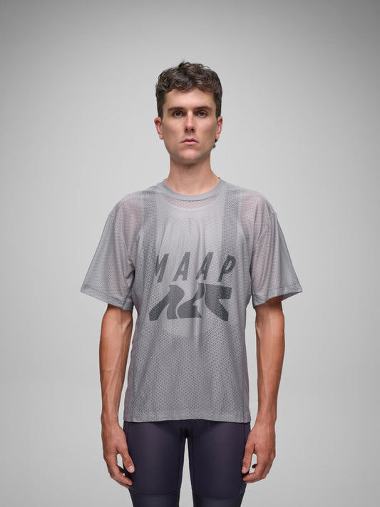 Alt_Road Air Mesh Tee - Glacier
