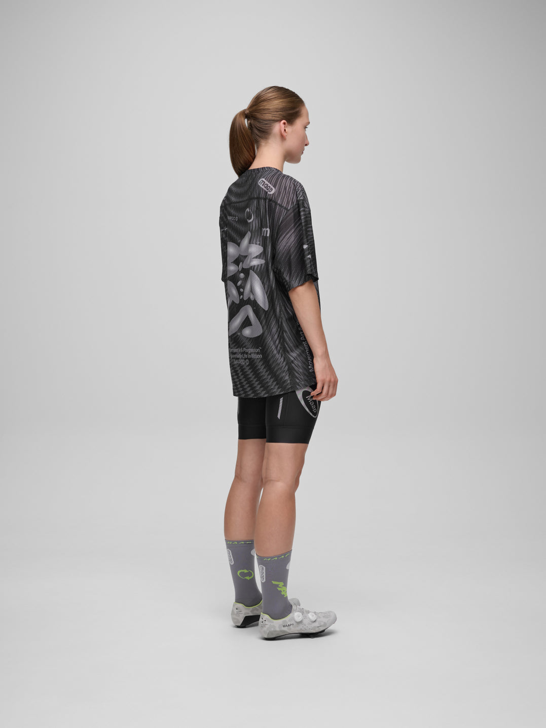 Spectrum Air Mesh Tee - CARBON BLACK