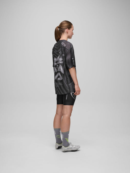 Spectrum Air Mesh Tee - CARBON BLACK