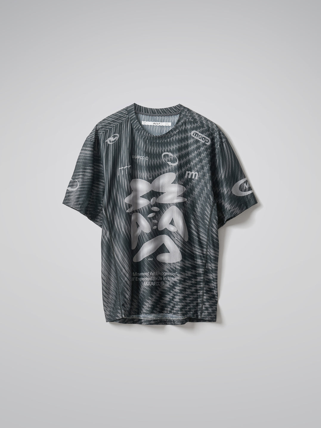 Spectrum Air Mesh Tee - CARBON BLACK