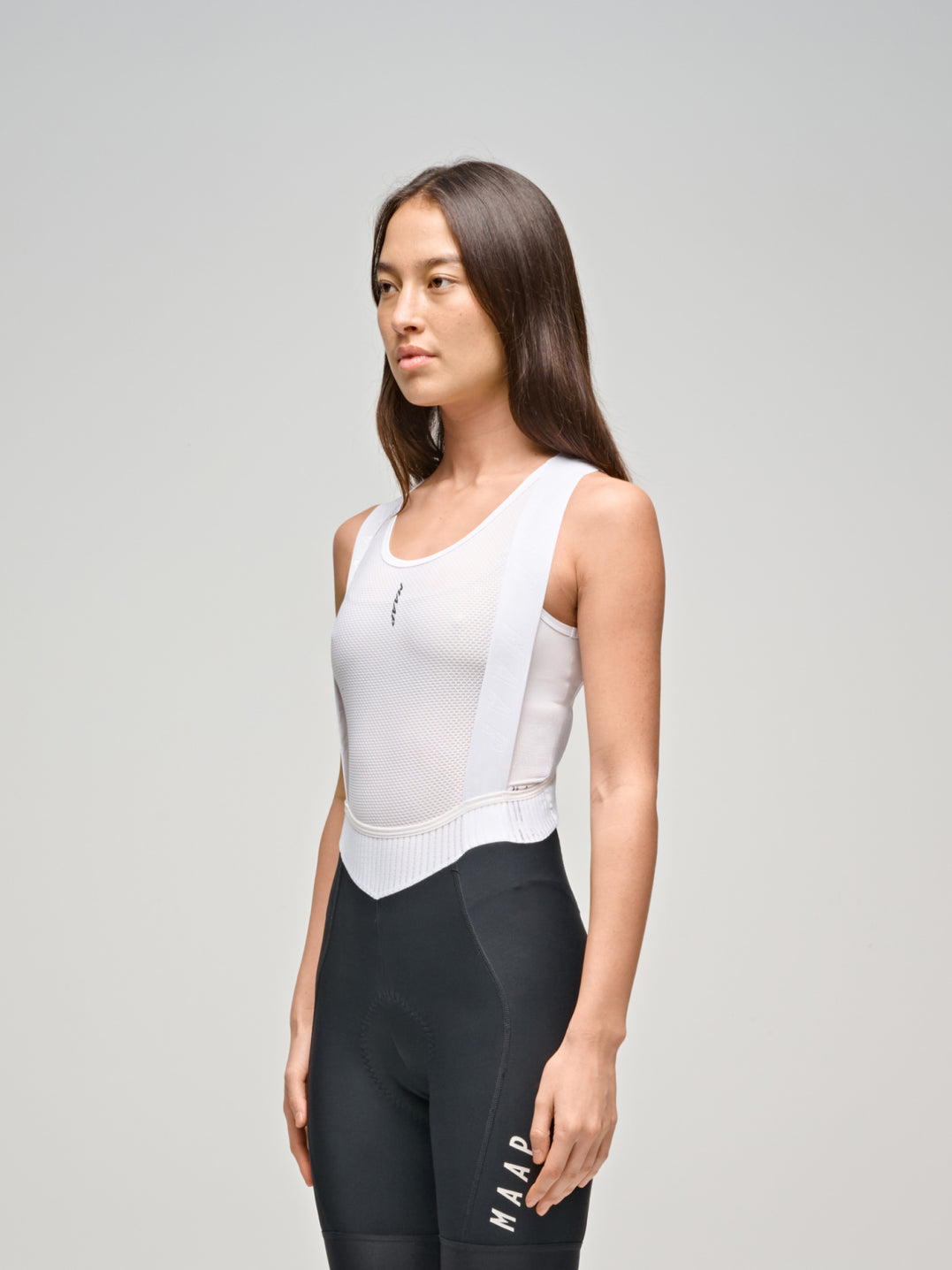 Women's Team Mesh Base Layer - White