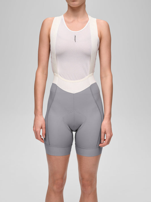 Women's Short Team Bib Evo - Titanium