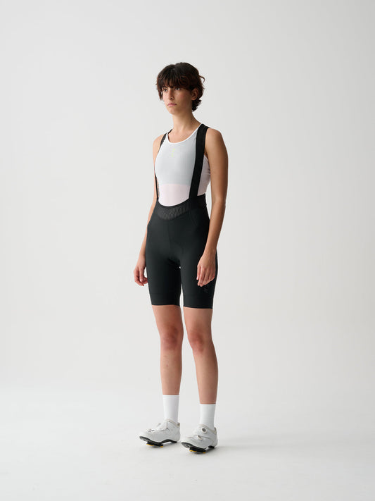 Women's Team Bib Evo Cargo - Black/Black