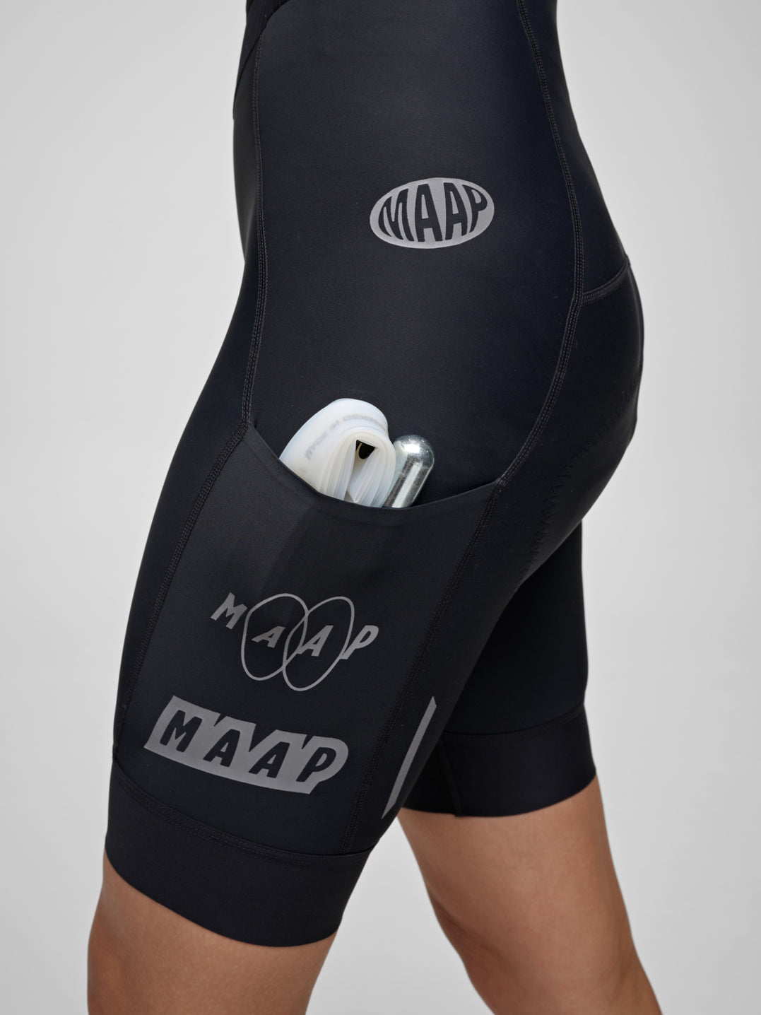 Women's Drome Team Bib Evo Cargo - Black