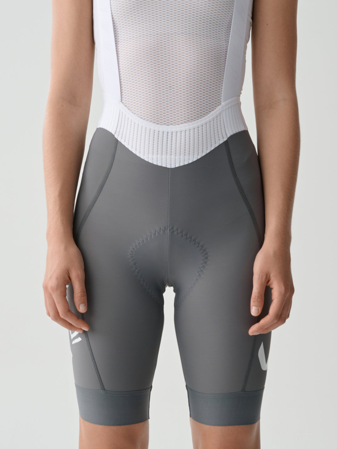 Women's GreenEDGE Team Bib Evo - Shadow / White