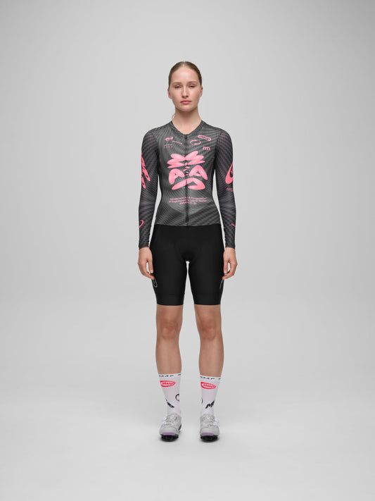 Women's Spectrum Team Bib Evo Cargo - BLACK/HOLOGRAM