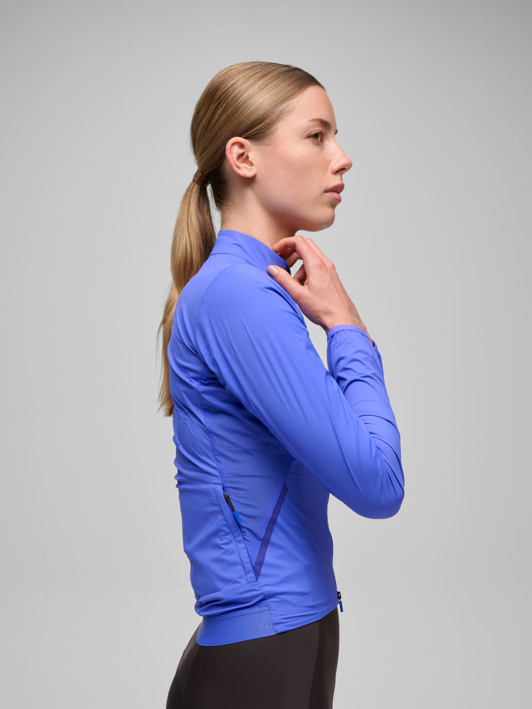 Women's Team Flow Jacket - AMPARO BLUE