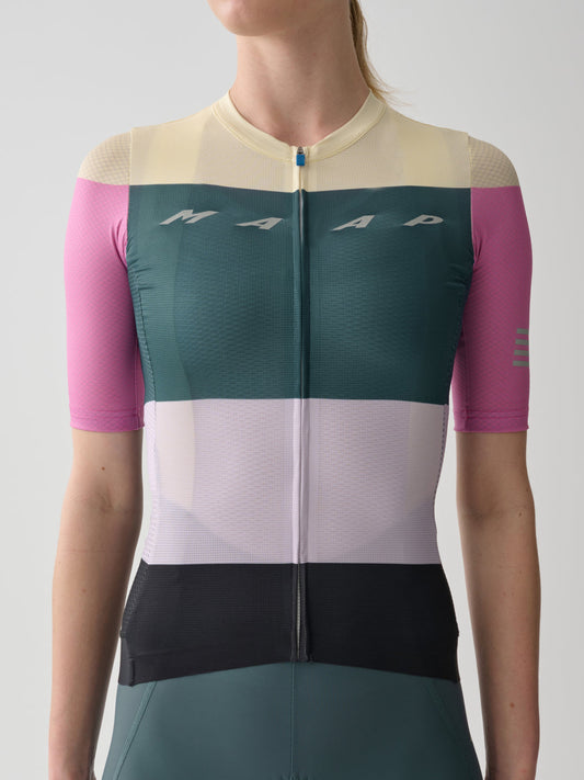 Women's Level Pro Air Jersey 2.0 - Deep Teal Mix