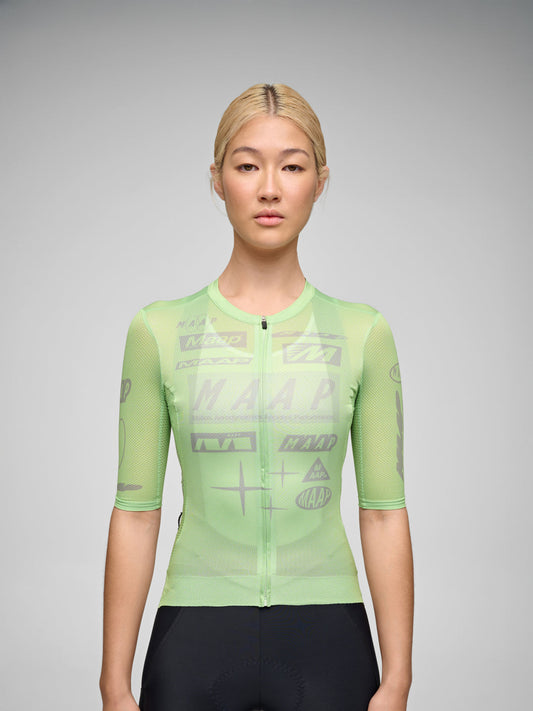 Women's Drome Pro Air Jersey 3.0 - Foam Green