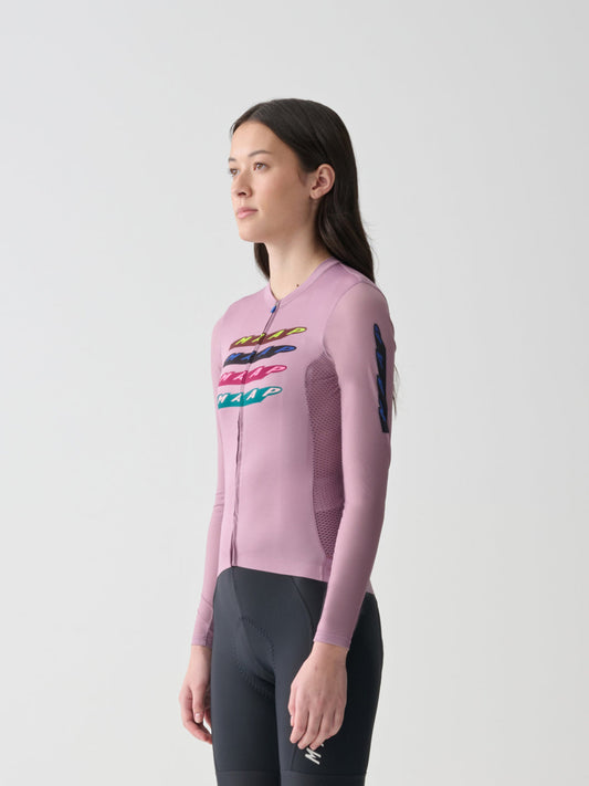 Women's Evade X Pro Air LS Jersey 2.0 - Raisin
