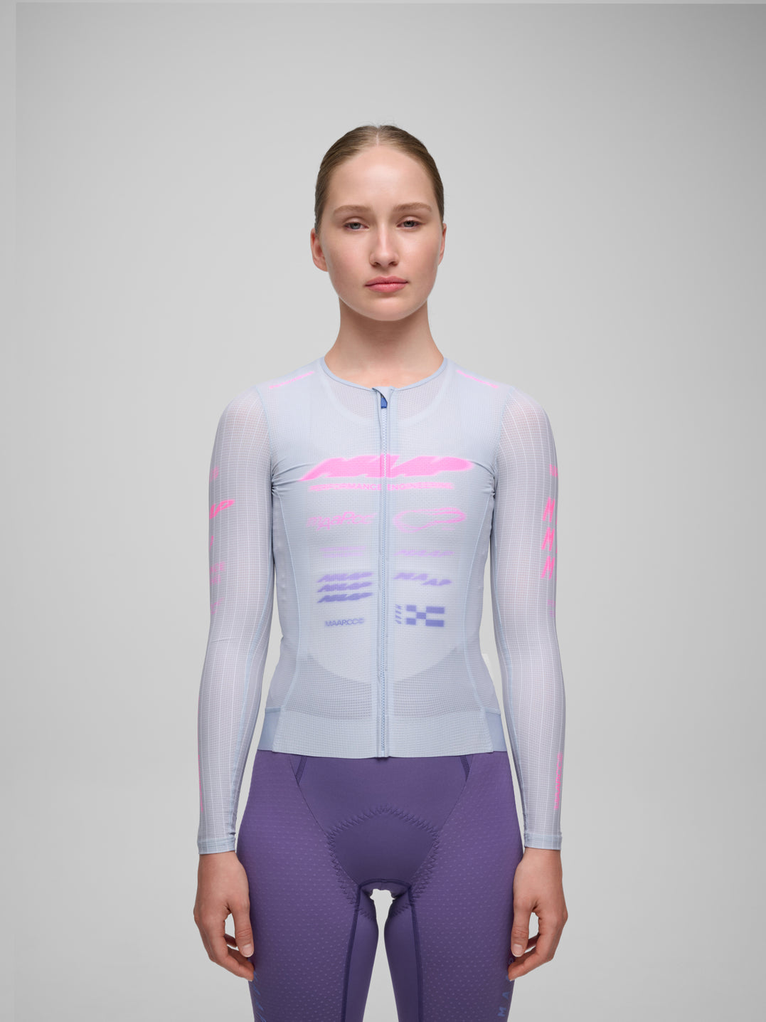 Women's Beta Pro Aero LS Jersey - XENON PURPLE