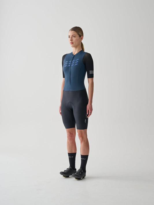 Women's Pro Race Suit - Midnight Navy/Black