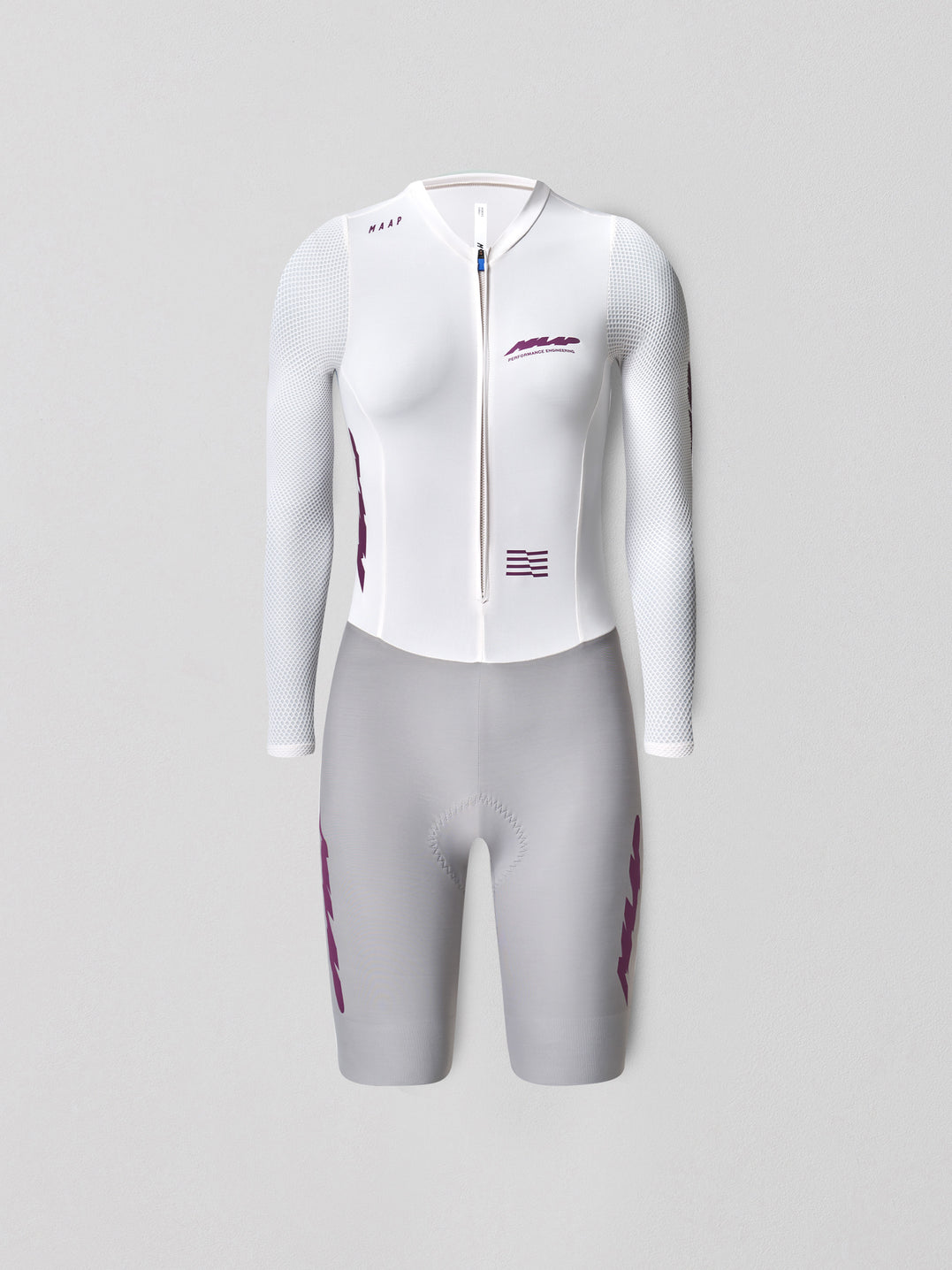 Women's Eclipse Pro LS Race Suit - Antarctica/Titanium