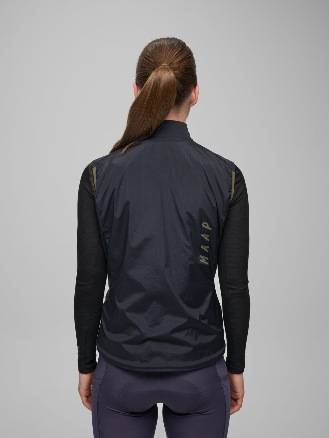 Women's Alt_Road Insulated Vest - Black/Black