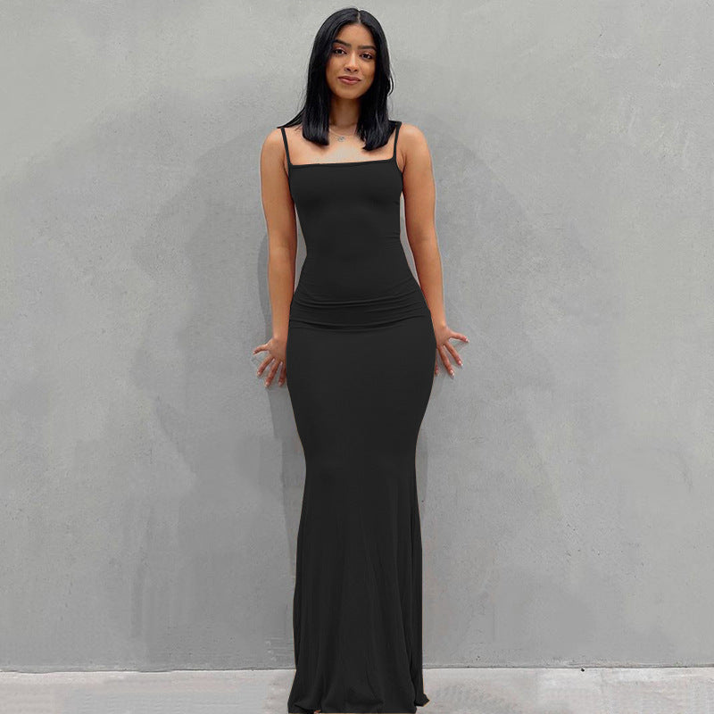 Robe longue décontractée pour femme