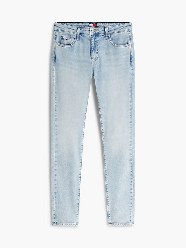 Faded Low Rise Skinny Jeans