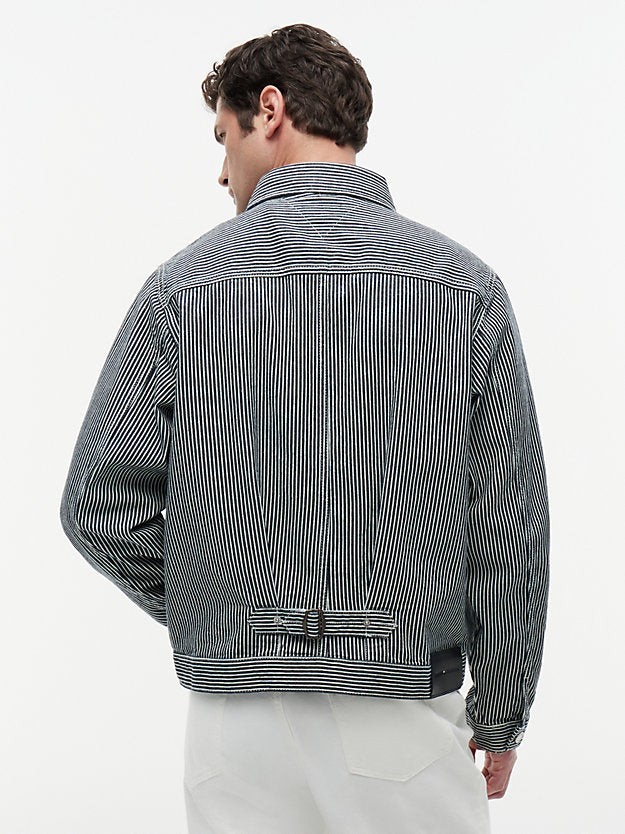 Stripe Denim Jacket