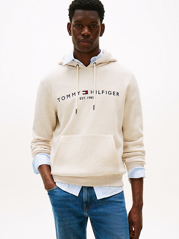 Logo Embroidery Fleece Hoody