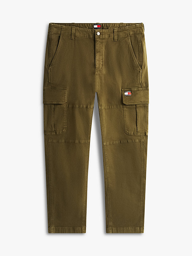 Sonny Tapered Canvas Cargo Trousers