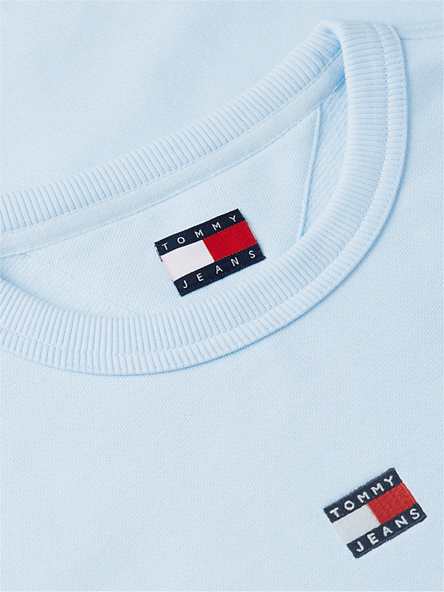 Badge Boxy Fleece Sweatshirt