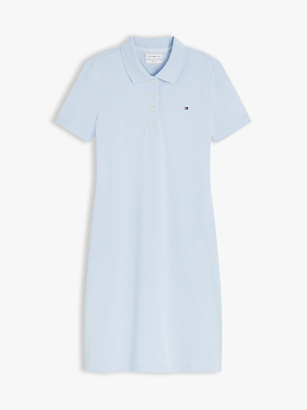 1985 Slim Pique Mini Polo Dress