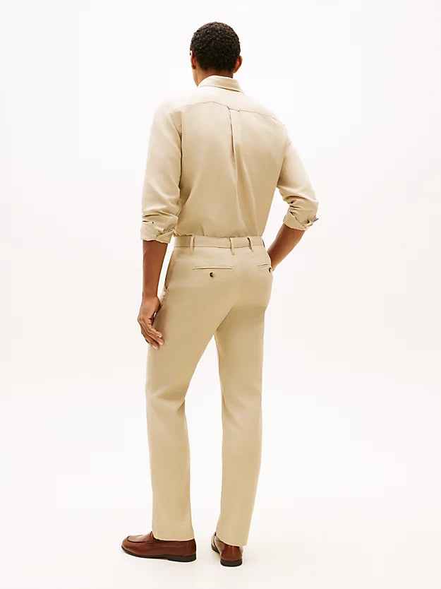 Denton Honeycomb Texture Straight Leg Chinos