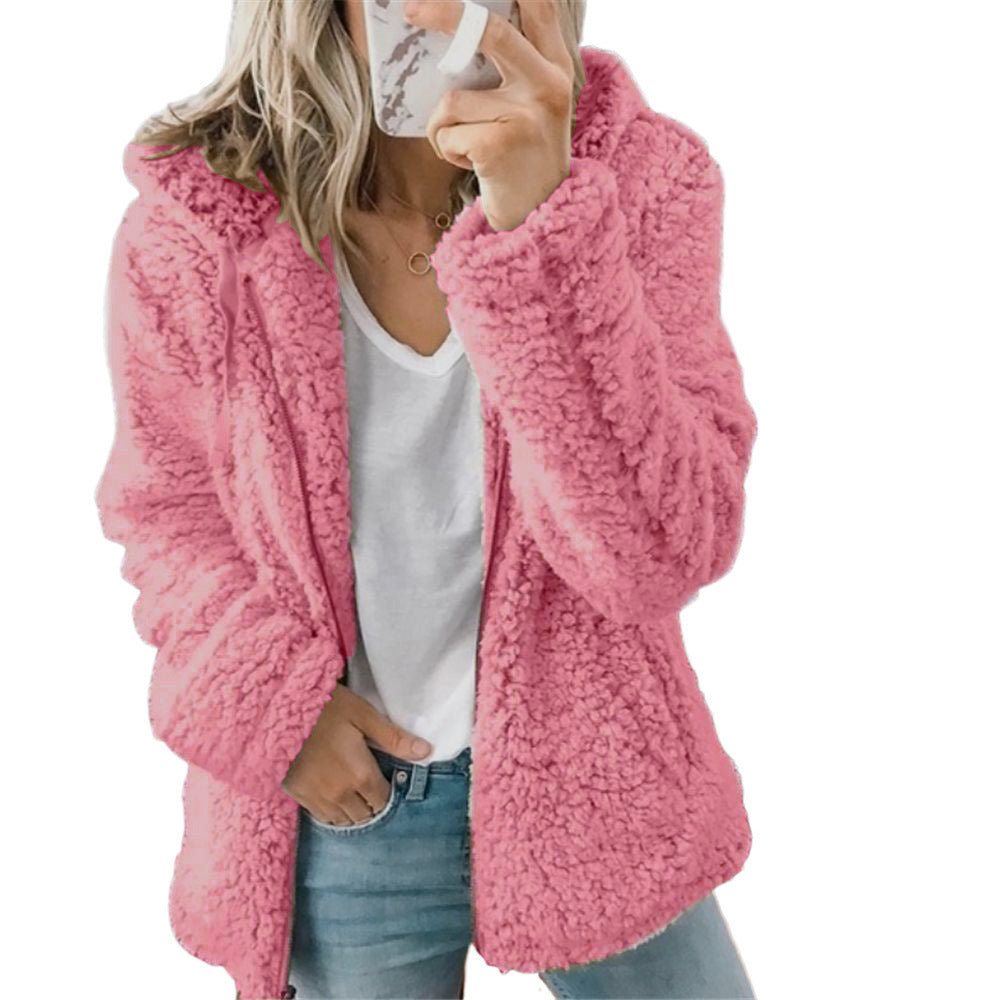 🔥DERNIER JOUR -50 %🔥 Manteau en laine à capuche pour femme