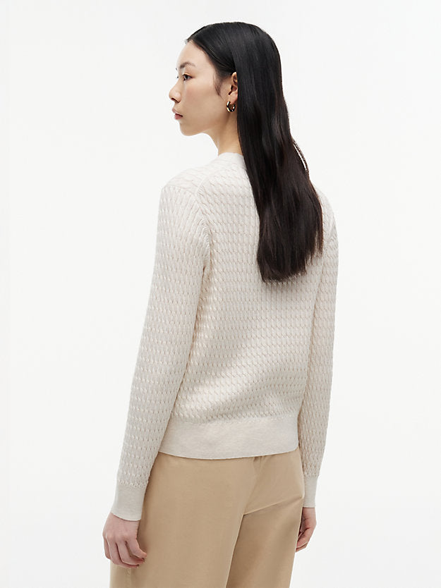 Cable Knit Crew Neck Jumper