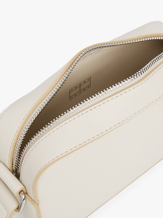 Logo Plaque Crossbody Camera Bag
