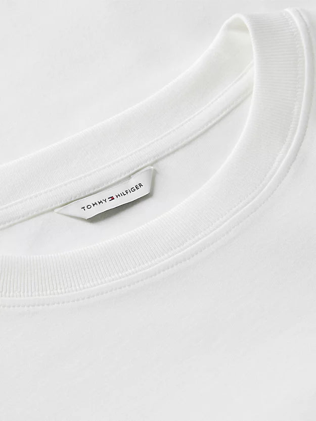 Boxy Interlock Knit T-Shirt